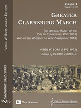 Greater Clarksburg March Concert Band sheet music cover